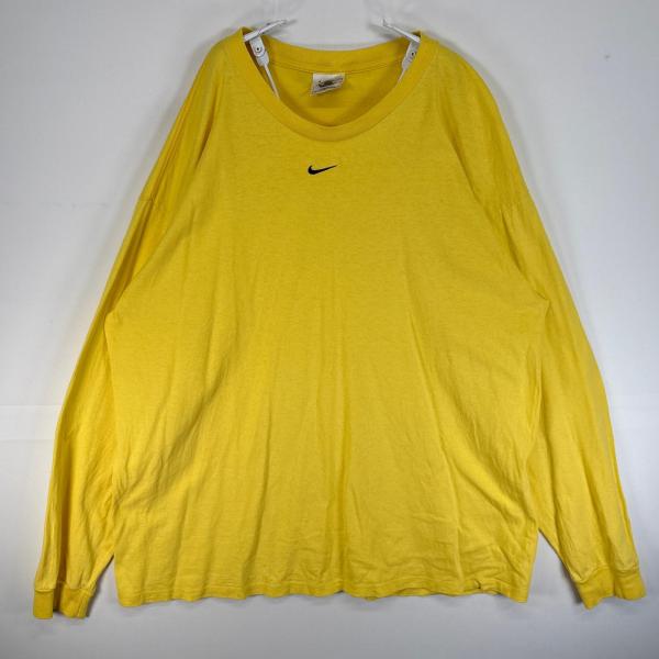 NIKE（ナイキ） 古着 90's/90年代 長袖Tシャツ センター スウッシュ