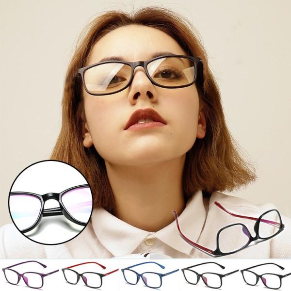 ■商品紹介■パソコン・スマホ・テレビなど私たちのまわりには日常的にブルーライトを発するものがあふれています。たくさん浴びることにより視界のゆがみや視力の低下などの原因になることがあります。ブルーライト用の眼鏡をかけることで、パソコン画面の眩...