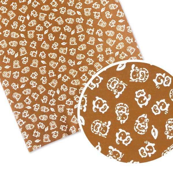 【狸】タヌキは「他を抜く」という語呂から、商売繁盛の縁起物。【小紋シリーズ】伝統的から、かわいい柄、草花、動物柄まで、種類豊富な 手ぬぐい シリーズ。普段使いにピッタリです。■サイズ：約34×90cm■素　材：綿100%（岡生地）■生産国：...