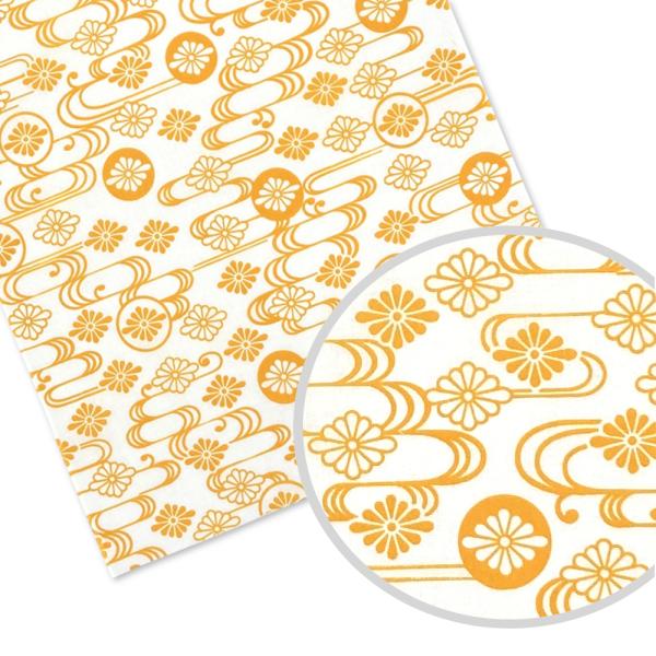 【流水菊】長寿を象徴する代表的な花で、無病息災、邪気払いなど様々な意味を持つ縁起物【小紋シリーズ】伝統的から、かわいい柄、草花、動物柄まで、種類豊富な 手ぬぐい シリーズ。普段使いにピッタリです。■サイズ：約34×90cm■素　材：綿100...