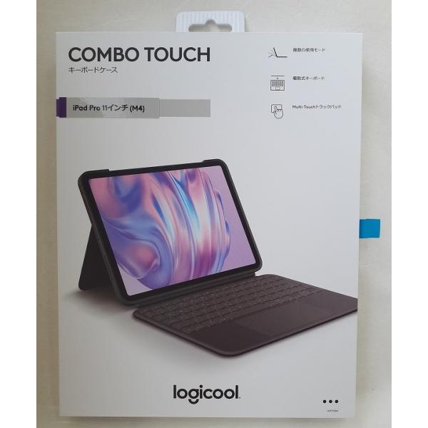 使用 ロジクール Logicool キーボード一体型ケース iK1177GRA Amazon.co.jp: ロジクール Combo Touch iPad Pro 11インチ M4