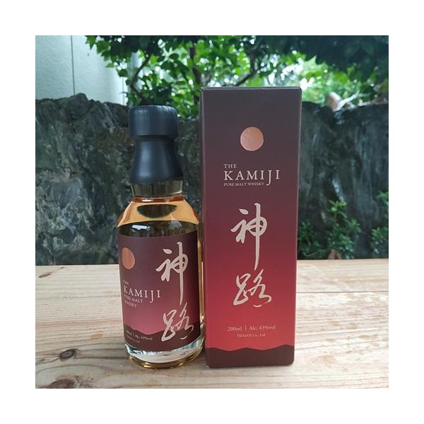 伊勢萬 ウイスキー 神路 かみじ KAMIJI ピュアモルトウイスキー 200ml 三重県 伊勢市