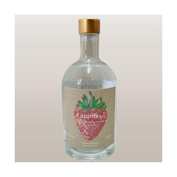 若潮酒造株式会社  鹿児島県品目 スピリッツ原材料名 芋焼酎、イチゴ（鹿児島県志布志市産）、カルダモンアルコール分 37%内容量 500ml