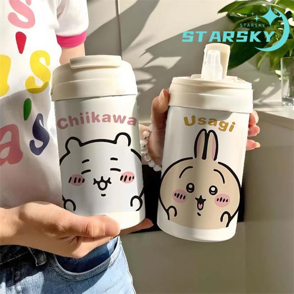 ちいかわ　ドリンクカップホルダー　ちいかわ　ハチワレ　うさぎ　各2個　計6個 ちいかわ ドリンクカップホルダー（うさぎ） | ちいかわ