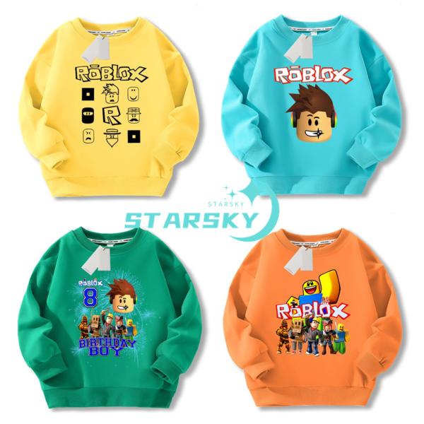 【商品状態】新品未使用品【セット内容】トレーナー【素　　　材】棉【関連ワード】スウェット ロブロックス トレーナー　長袖Ｔシャツ トップス　長袖　子供 キッズ 春秋　可愛い プレゼント　ギフト