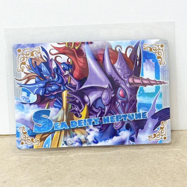 ☆A67 PUZZLE＆DRAGONS 超絶パズドラウエハース 超I-13 ノーマル＋ 海王神・ネプチューン ☆