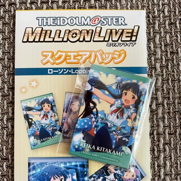 ☆ アイドルマスター ミリオンライブ スクエアバッジ 缶バッジ 