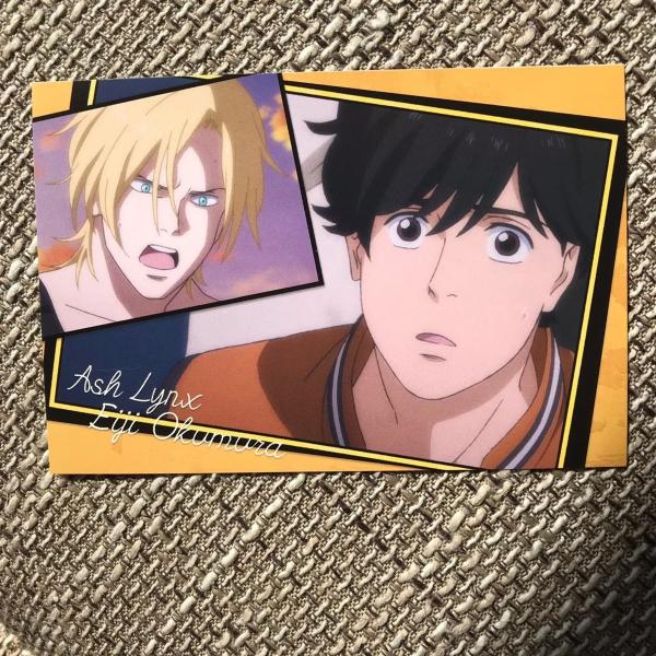 banana fish バナナフィッシュ　アッシュ　付録　ポストカード Amazon.co.jp: BANANA FISH バナナフィッシュ アッシュ 英二