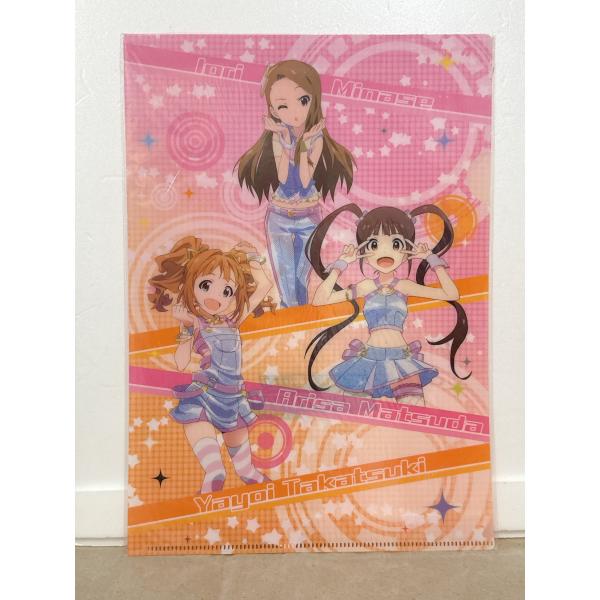 ☆DTN アイドルマスター ミリオンライブ! ローソン限定 A4クリアファイル 高槻やよい＆水瀬伊織＆松田亜利沙 ☆