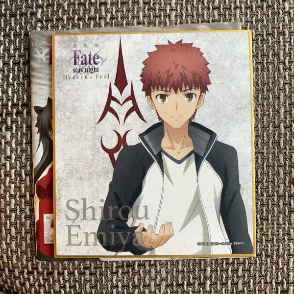☆Fate stay night Heaven's Feel トレーディング ミニ色紙 vol