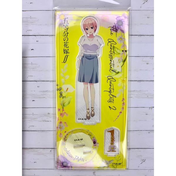 ☆五等分の花嫁∬ あなたは誰を選ぶ？五つ子ちゃんとデートフェア 第一弾 アニメイト アクリルスタンド 中野一花 一花☆