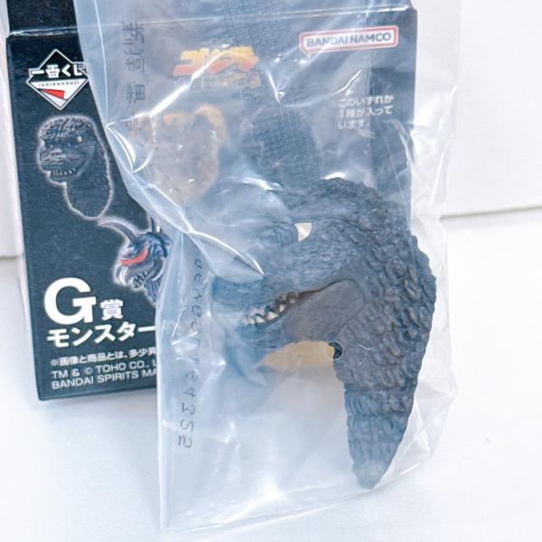 ☆ 一番くじ ゴジラ 大怪獣列伝G G賞 モンスターヘッドマグネット ゴジラ A ☆