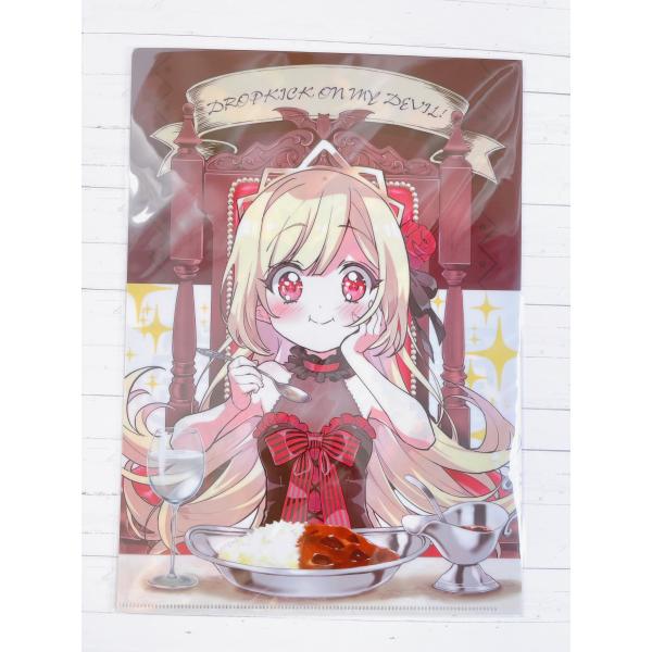新品　邪神ちゃんドロップキック　9周年記念イラスト　ハロウィン　クリアファイル ☆ 邪神ちゃんドロップキック クリアファイル 9周年記念イラスト