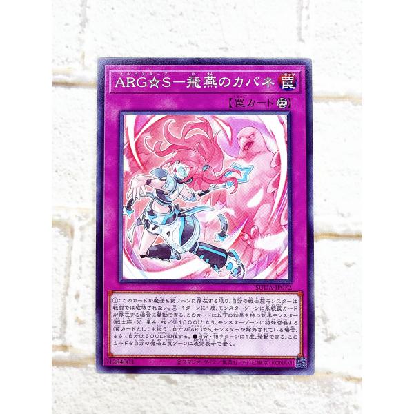☆RSFB2655 遊戯王 スプリーム・ダークネス ARG☆S-飛燕のカパネ SUDA-JP072 ☆