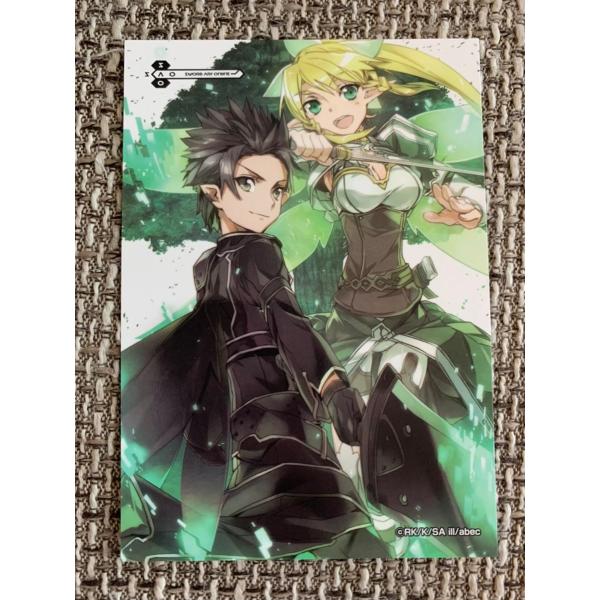 ☆ソードアート・オンライン SAO abec トレーディング ブロマイド