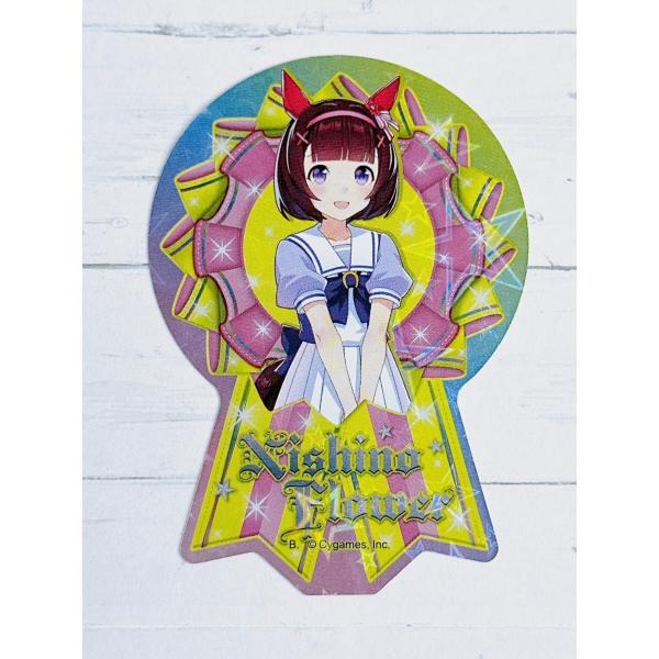 ☆ ウマ娘 プリティーダービー メタルステッカーセット 出走!2nd anniversary ニシノフラワー ☆