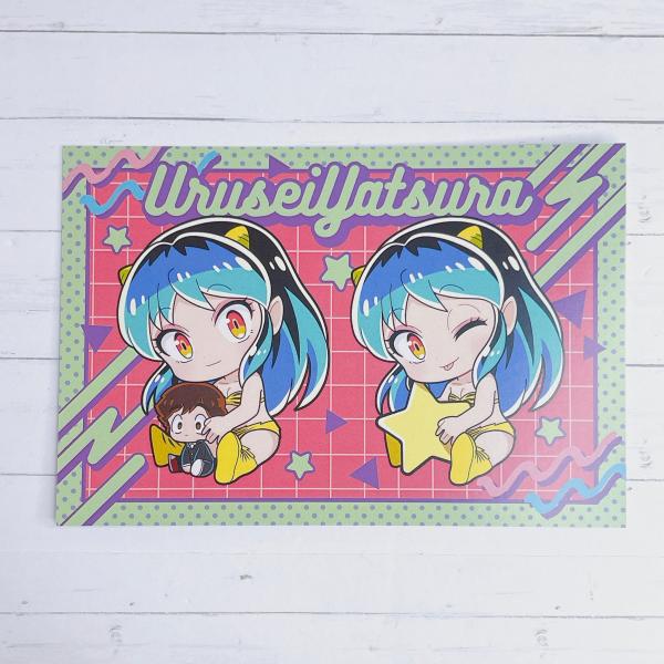 うる星やつら　あたるラム結婚式　ラミネートカード うる星やつら あたるラム結婚式 ラミネートカード うる星やつら