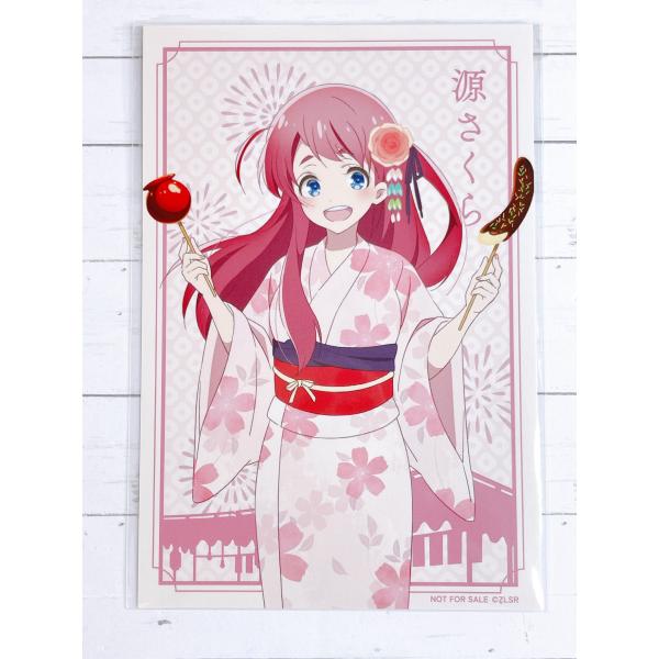 ゾンビランドサガ 5周年記念POP UP in佐賀 等身大タペストリー 源さくら ゾンビランドサガ リベンジ 描き下ろしB2タペストリー【ドレスver.】(1