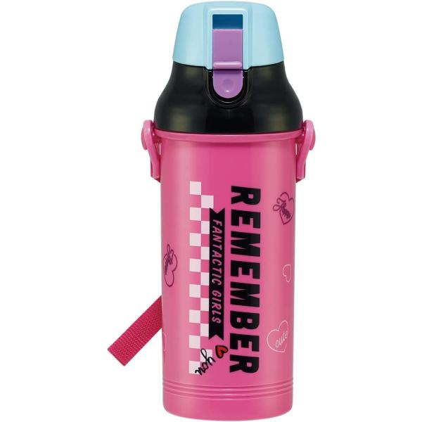 スケーター 子供用 プラスチック 水筒 800ml 抗菌 REMEMBER 日本製