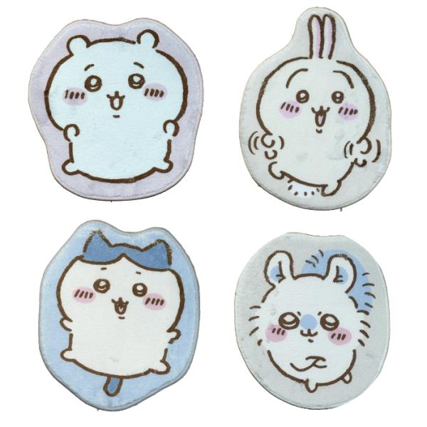 ちいかわ ダイカットマット モリシタ 玄関マット ミニマット うさぎ ハチワレ CHIIKAWA