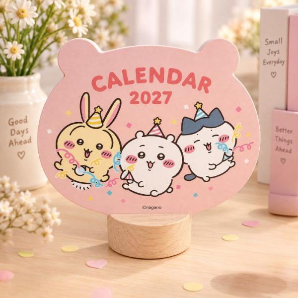 ちいかわ 2027年卓上カレンダー ハチワレ うさぎ CHIIKAWA