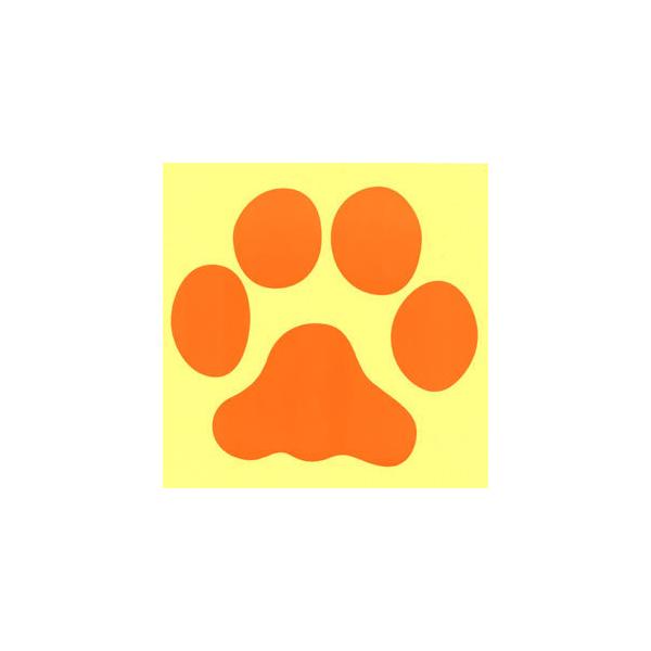 ■サイズ：２０センチ■1枚巨大な肉球ステッカーです。分離タイプなので、ご面倒ですがそれぞれのパーツをご自身で貼っていただく形になります。※当店オリジナル商品※モニターにより、色の見え方が実際の商品と異なることがございます。※注文が集中した場...