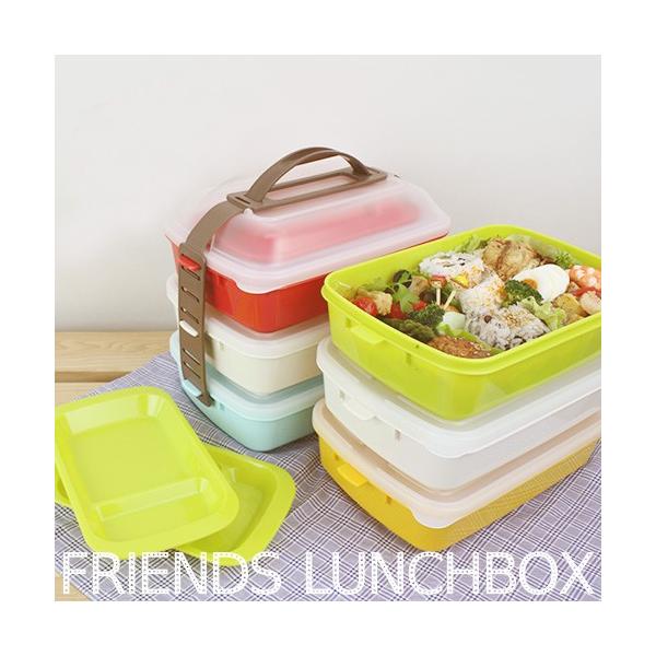 運動会 お弁当箱 フレンズランチ 3段 トレー3枚 4 5人用 三段重 シール容器 ピクニック ランチボックス お花見 重箱 タケヤ Takeya Obt01 P1 a にくらす Yahoo 店 通販 Yahoo ショッピング