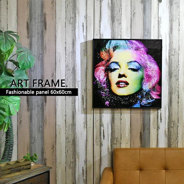 マリリンモンロー絵画　アンティーク　Lサイズ　特大　壁掛け アートパネル 90×180 水晶絵 KH480A マリリンモンロー 女性 人物