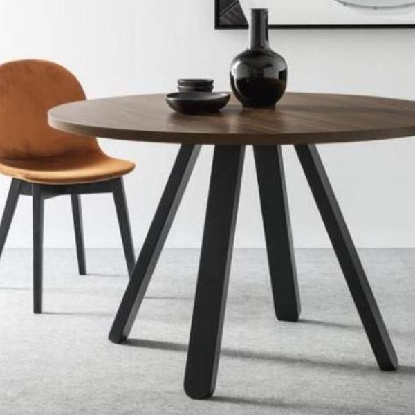 円形ダイニングテーブル 直径90cm ［コヌビア/カリガリス］