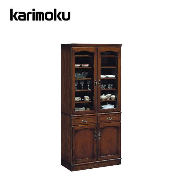 カリモク　食器棚 カリモク家具（KARIMOKU FURNITURE） カリモク 食器棚 EC3080NK 幅87.8
