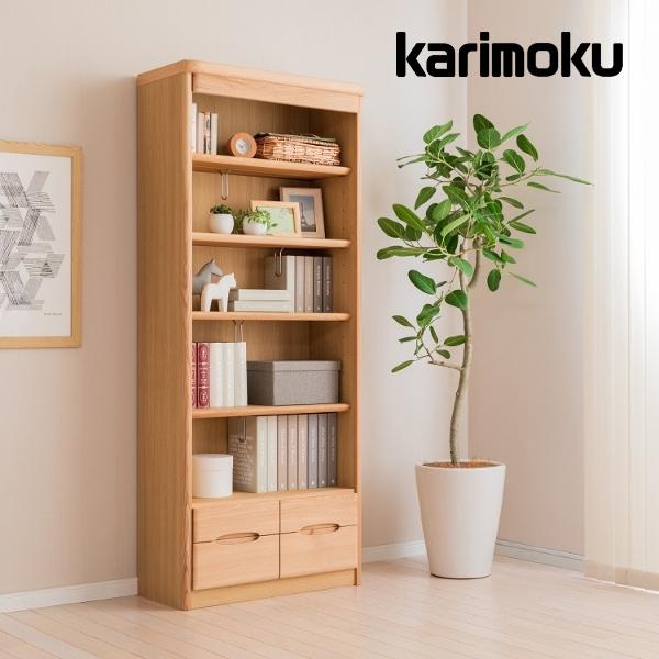 カリモク家具 カリモク 書棚 HT2365 幅72.4cm ブックシェルフ カリモク家具 カリモク 書棚 HT2365 幅72.4cm ブックシェルフ