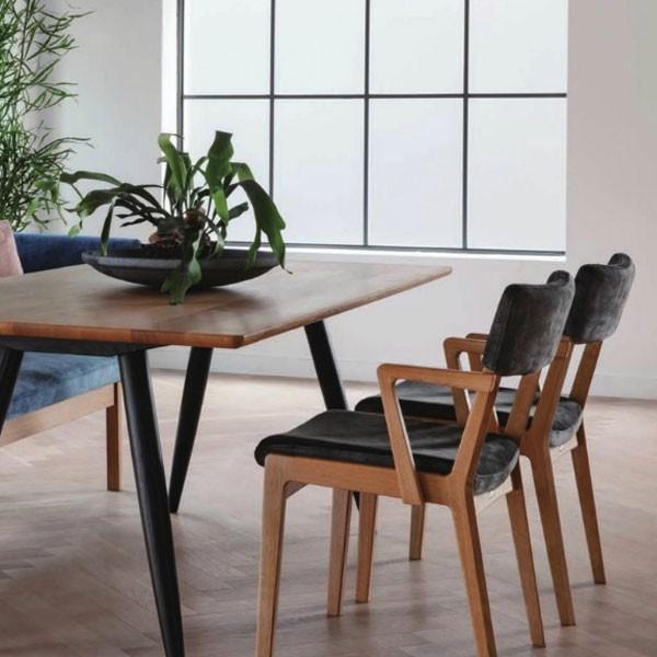 ナガノインテリア ダイニングチェア 肘付きロング Real Elum Dc349 1w ファブリック ランクc Nagano Interior Nagano Int 023 インテリアショップ Nimus 通販 Yahoo ショッピング