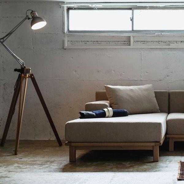 SIEVE（シーヴ） レクトユニット ソファロング 1人掛け 1P ナチュラル