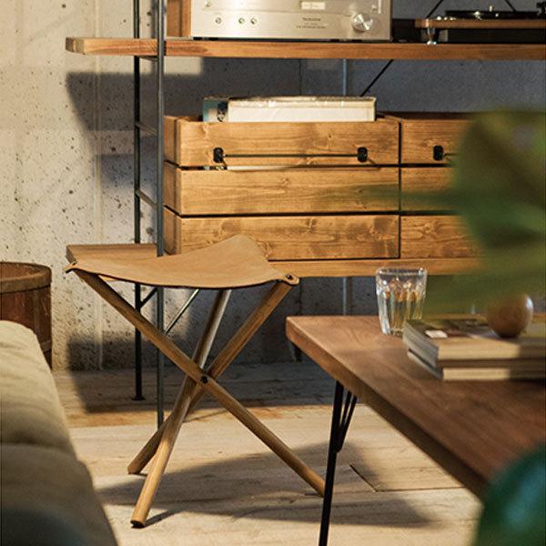 SWITCH（スウィッチ） キャンプ スツール 牛革 Camp Stool おしゃれ