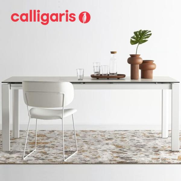 カリガリス DUCA WOOD デュカ CS4089-R130 伸長式ダイニングテーブル ウッド天板 伸縮テーブル calligaris おしゃれ 爆買