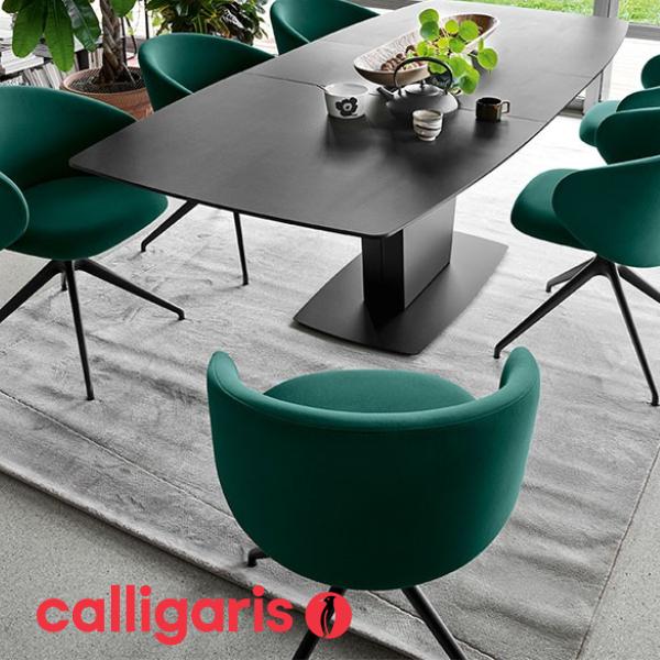 カリガリス TUKA トゥカ CB2127 360 回転式 ダイニングチェア オフィス椅子 イス コヌビア calligaris connubia おしゃれ 爆買