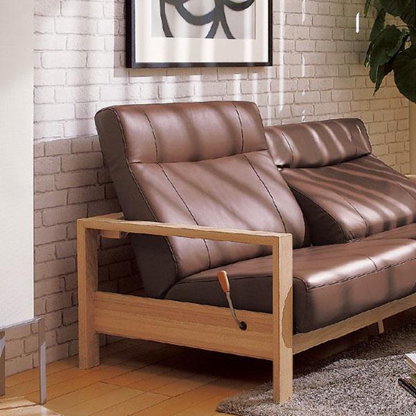 【極美品】カリモク家具 2人掛けソファ 本革 WT15モデル カリモク家具（KARIMOKU FURNITURE） カリモク ソファ 2人掛椅子 WT51