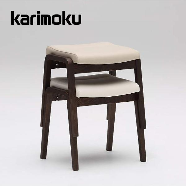 カリモク 家具 スツール CT04 モデル チェア 椅子 カリモク家具 カリモク スツール CT04モデル 合成皮革 CT0426