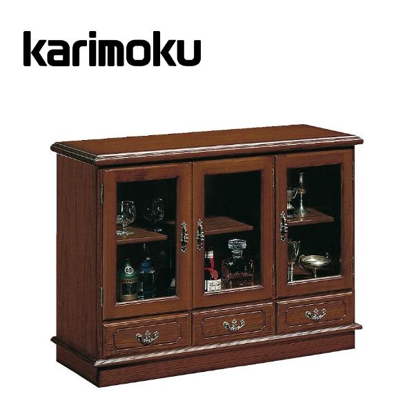 ★美品★ カリモク家具 サイドボード HC4007NK コロニアルウォールナット カリモク家具 カリモク HC4007NK コロニアルウォールナット