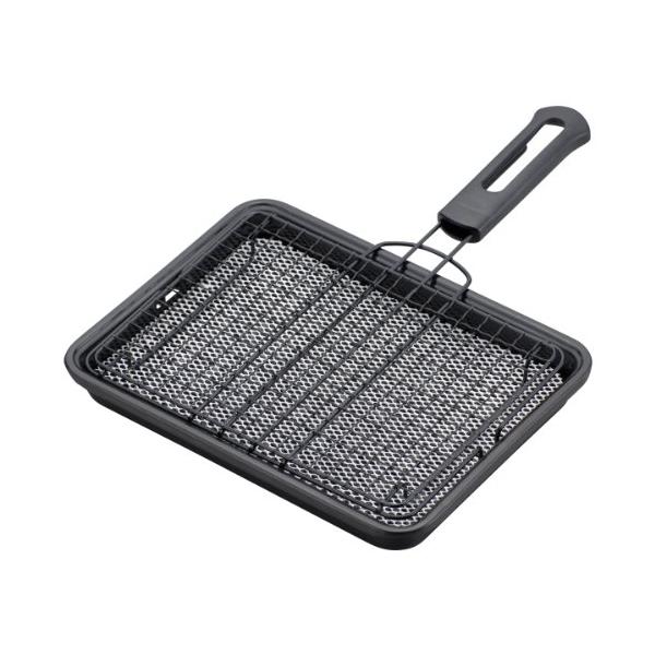 サイズ:約36.5×26×4.5cm重量:約900g本体:鉄・ほうろう加工焼きアミ:鉄・ふっ素樹脂加工中アミ:鉄・セラミック入石膏質ハンドル:フェノール樹脂生産国:中国SIセンサー解除して使用できます。焼き網が浮く場合は、RE-7271五徳...