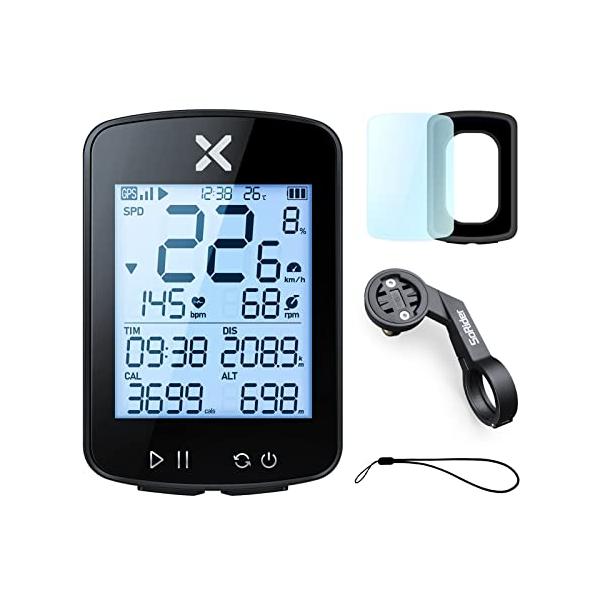 リッチスクリーンデータディスプレイ G+ Gen2サイクルコンピューターには、最大24の画面表示データがあり10のデータが1つの画面に表示されます、サイクル中にキーリアルタイムデータを完全に表示できます。心拍数とリズムをサポートします 自転...