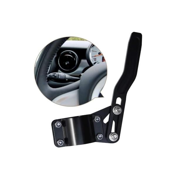 Iwamatuウィンカーレバー ポジションアップキット ウィンカー延長ステー 角度調整可能 18φ-28φmm対応 調整アイテム ポジション ステアリング ブラ