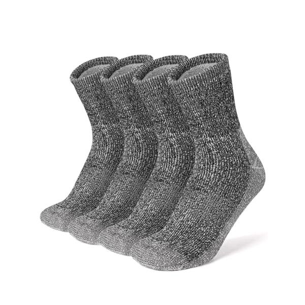 「素材構成」：アクリル繊維62%、ウールメリノ21%、ナイロン15%、エラスタン2% 「サイズ」：L23~27cm、XL27~29cm「氷点下でも着た瞬間から暖かい！」：この防寒靴下は天然メリノウールを使用しており、一本一本の繊維が複雑に絡...