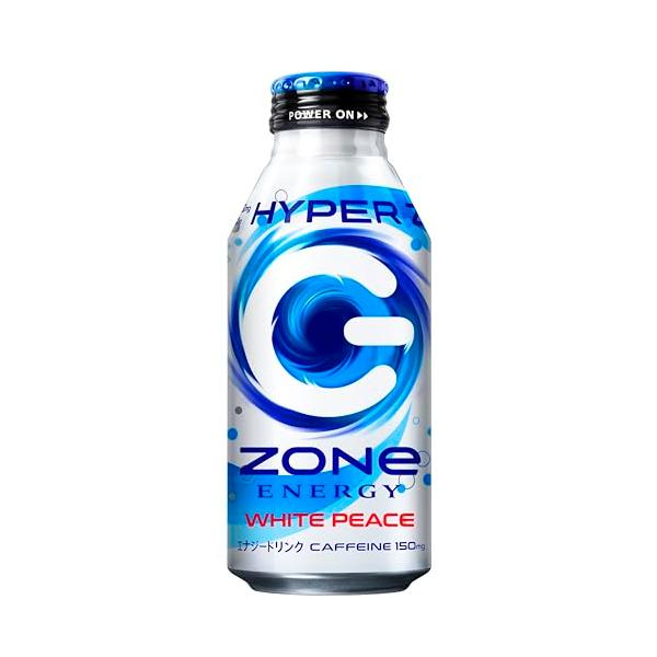 他サイト： ZONeゾーン HYPER ZONe ENERGY WHITE PEACE エナジードリンク 炭酸飲料 400ml×24本の商品画像