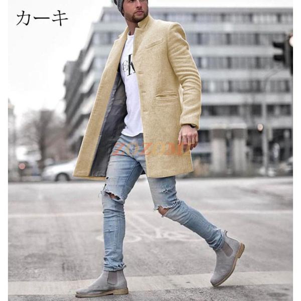 チェスターコート メンズ 無地 希少 ビジネス ジャケット ラシャコート ロングコート メルトンコート 春秋冬 紳士服 アウター 英国風 細身スリム 防寒保温 通勤 7色