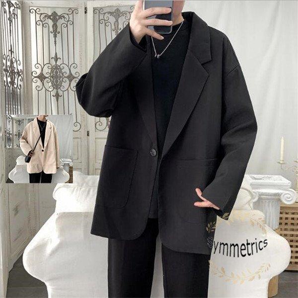 テーラードジャケット メンズ ブレザー 無地 カジュアルジャケット 秋服 ゆったり 薄手 アウター おしゃれ 秋物ジャケット 秋新作 Ly1681 Zozomi 通販 Yahoo ショッピング