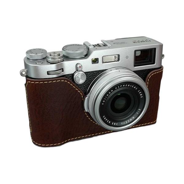 フジフイルム FUJIFILM X100F ブラウン 保護ケース付き FUJIFILM（フジフイルム） 『期間限定特価!』カメラケース Lims リムズ