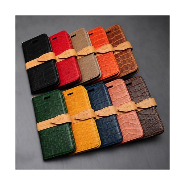 『数量限定62%OFF!』iPhone6S/iPhone6 手帳型 クロコダイル型押し レザーケース LIM'S Italian Buttero Special Diary Edition for iPhone6S iPhone6 10color