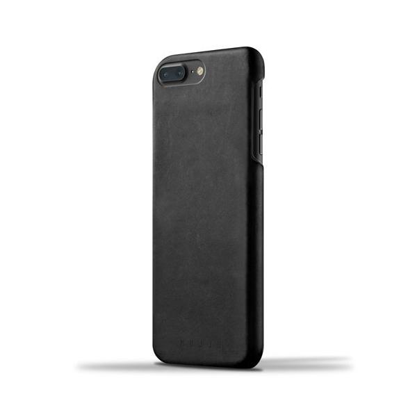 訳あり品 MUJJO iPhone8 Plus iPhone7 Plus 用 レザーケース Black ブラック 並行輸入品
