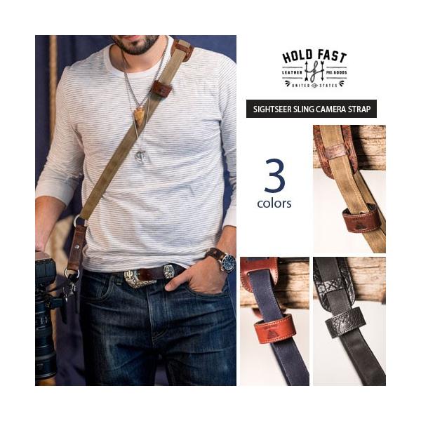 HOLD FAST/ホールドファスト SIGHTSEER SLING CAMERA STRAP 3colors 斜めがけ 速写ストラップ おしゃれ ファッション カメラストラップ
